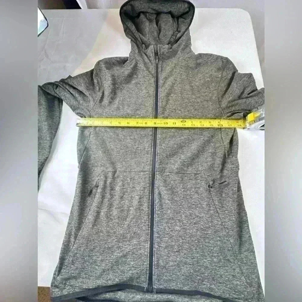 LULULEMON - Hooded Jacket (Grey/Black with Blue interior) Size XS - Picture 13 of 14